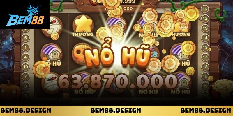 Nổ hũ bem88 hiệu ứng quay đẹp mắt và màu sắc sinh động