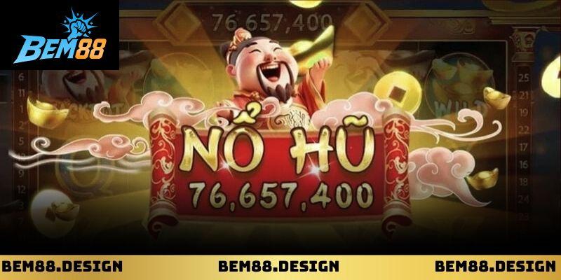 Giao diện quay siêu nổ hũ rực rỡ với hiệu ứng sống động